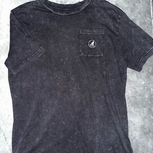Men's Black T-Shirt with Pocket